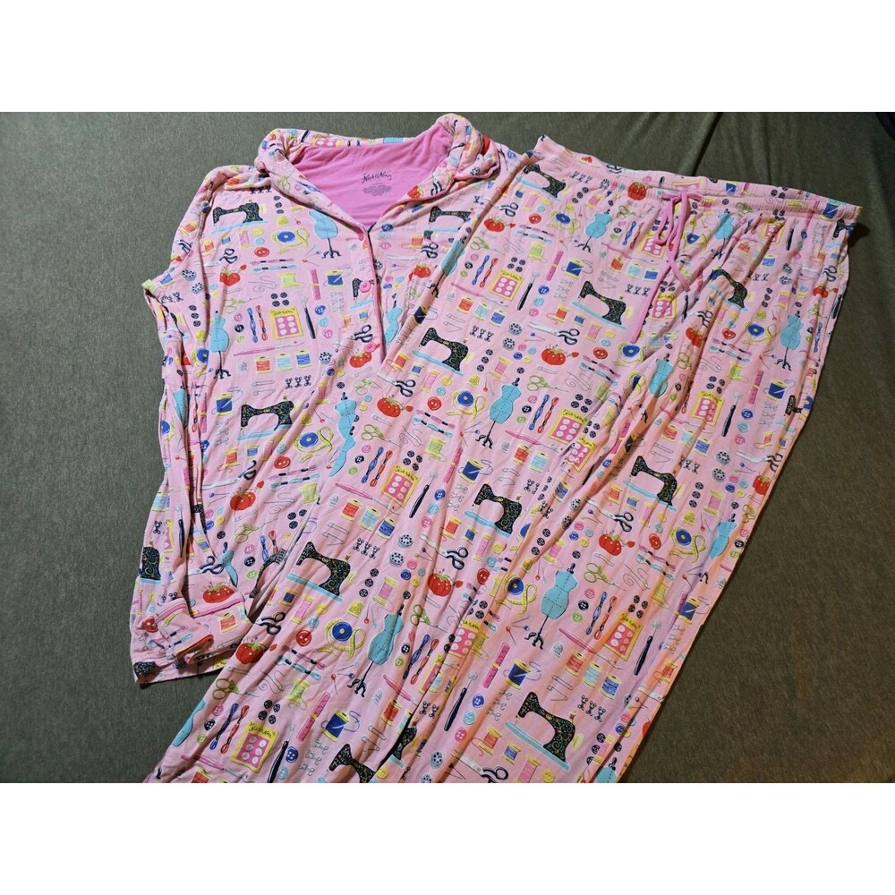 Nick and Nora Womens Large Pajama Set Sewing Machine Pattern 2 Piece *read(